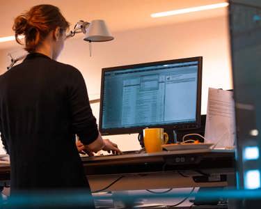 Photo of woman working