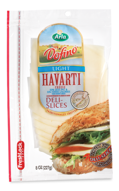 Arla® Quesos Arla Havarti Light Rebanado 227g