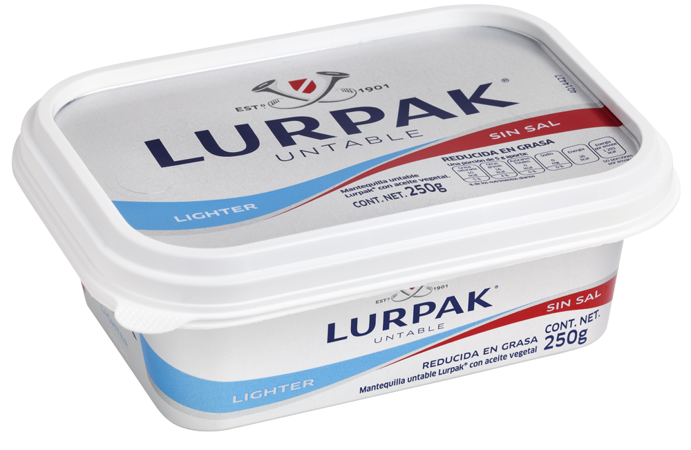 Lurpak® Mantequilla Untable Lighter Sin Sal 250g